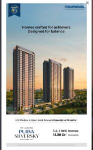 Purva Silversky Electronic city  Code Name Bliss
